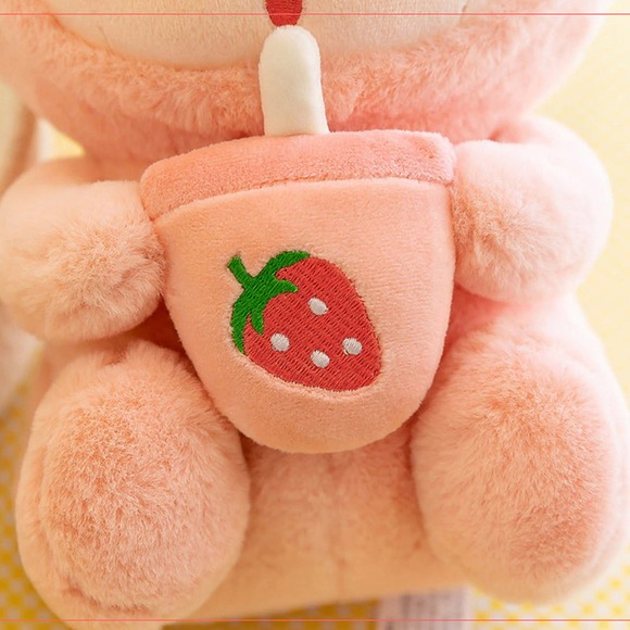 Adorable Boba Piggy Plush - Picture 10 of 10